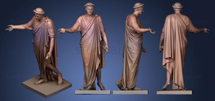 3D model man rome (STL)